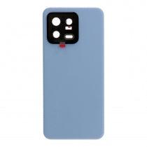For Xiaomi 13 Replacement Battery Cover With Adhesive & Back Camera Bezel (Blue)