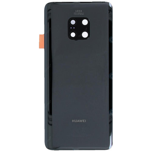 For Huawei Mate 20 Pro Replacement Rear Battery Cover Inc Lens with Adhesive (Black)-Repair Outlet