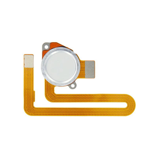 For Motorola Moto G8 Power Replacement Fingerprint Reader With Flex Cable (White)-Repair Outlet
