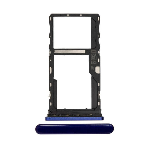 For Motorola Moto G9 Play Replacement Sim Card Tray (Sapphire Blue)-Repair Outlet
