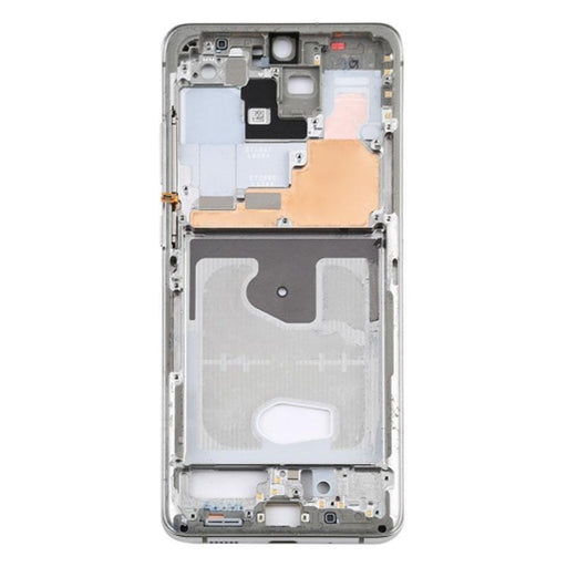 For Samsung Galaxy S20 Ultra G988F Replacement Mid Frame Chassis (Silver)-Repair Outlet