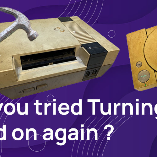 Have you tried turning it off and on again?