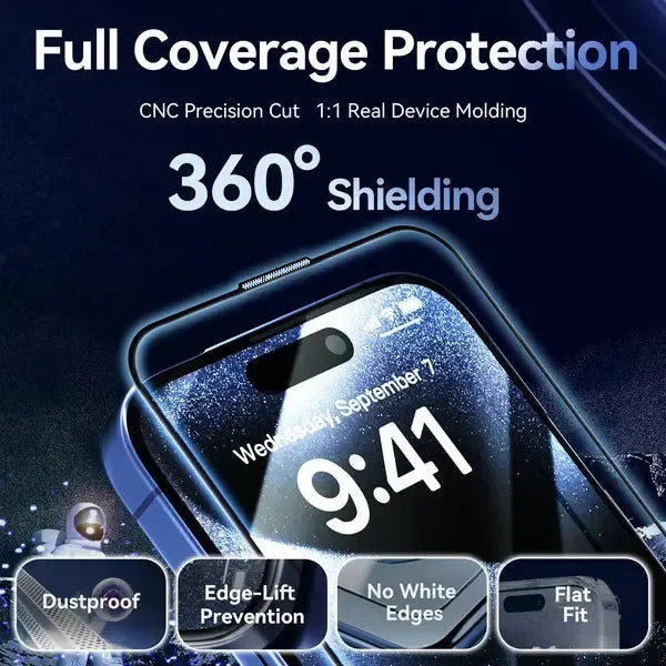 Vention Pro-Fit Glass Screen Protector for iPhone 17 Pro - KWFTCB-30