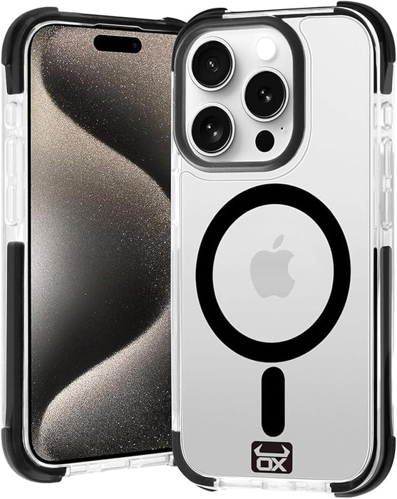 OX Premium MagSafe Reinforced Amour Case For iPhone 15 Pro