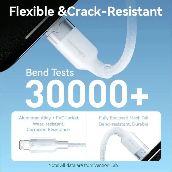 Vention USB Type-A to Lightning Cable 1m - LANWF