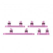 For Apple iPhone 16 / 16 Plus Replacement Button Set (Pink)