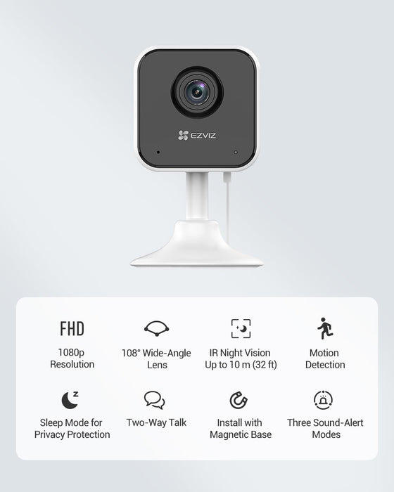 EZVIZ H1C Full HD 1080p WiFi Indoor Security Camera