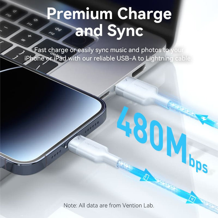 Vention USB Type-A to Lightning Cable 1m - LANWF