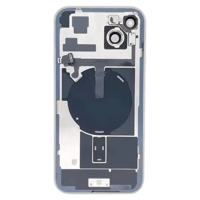 For Apple iPhone 15 Plus Replacement Back Glass With Camera Lens and NFC (Black)