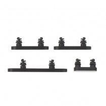 For Apple iPhone 16e Replacement Button Set (Black)