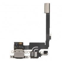 For Apple iPhone 16 Pro Replacement Charging Port Flex Cable (Black Titanium)