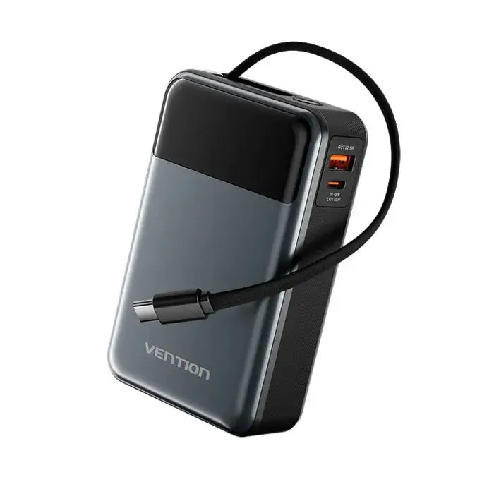 Vention 20000mAh 65W Travel Power Bank - FHYB0