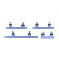 For Apple iPhone 16 / 16 Plus Replacement Button Set (Ultramarine Blue)