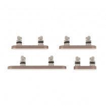 For Apple iPhone 16 Pro / 16 Pro Max Replacement Button Set (Desert Titanium)