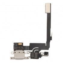 For Apple iPhone 16 Pro Replacement Charging Port Flex Cable (White Titanium)