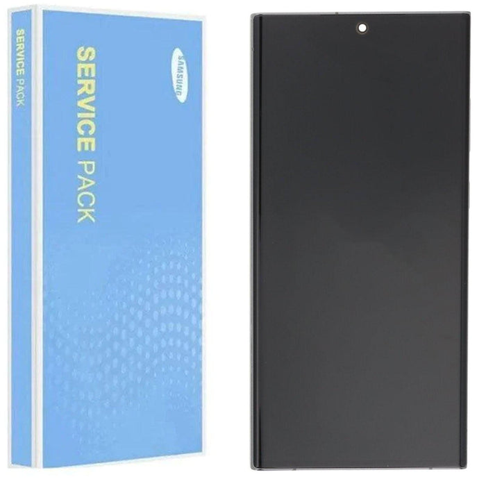 Samsung Galaxy S23 Ultra G918B Service Pack Red Full Frame Touch Screen Display - GH82-30466E / GH82-30467E