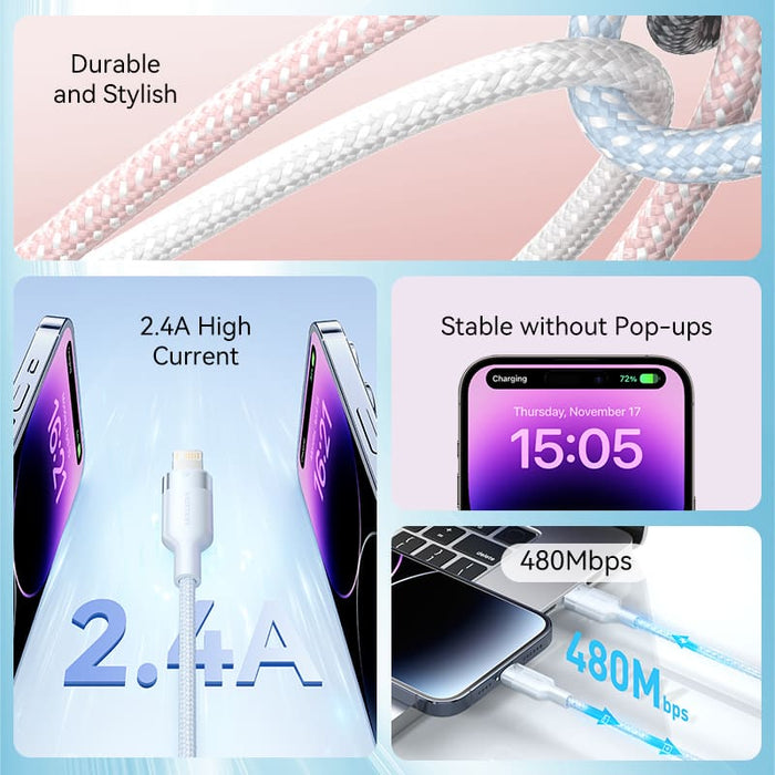 Vention USB Type-A to Lightning Cable 1m - LANWF