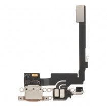 For Apple iPhone 16 Pro Replacement Charging Port Flex Cable (Desert Titanium)