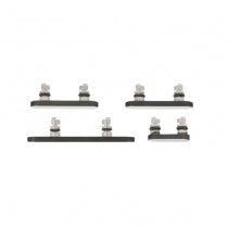 For Apple iPhone 16 Pro / 16 Pro Max Replacement Button Set (Black Titanium)