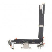 For Apple iPhone 16 Plus Replacement Charging Port Flex Cable (White)
