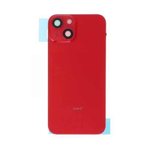For Apple iPhone 14 Replacement Back Glass Including Small Parts (Red)