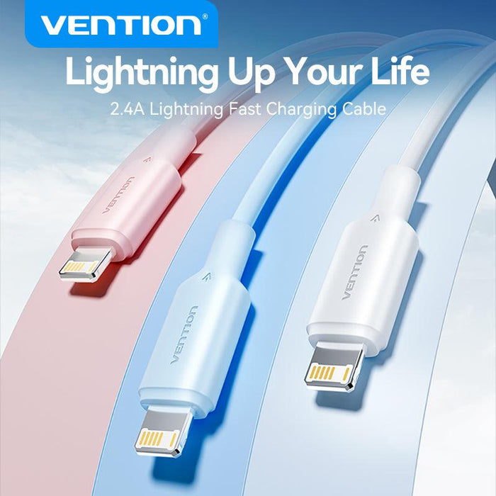 Vention USB-A 2.0 to Lightning 2.4A Cable 2m - LAMWH