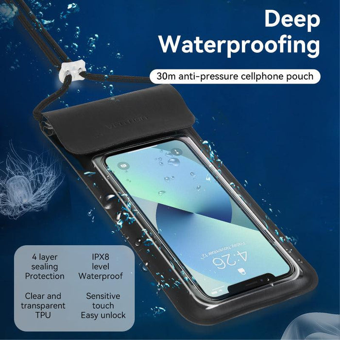Vention Waterproof Phone Pouch - KQDB0