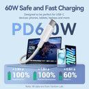 Vention USB 2.0 Type-C Male to Type-C Male 3A Cable PVC Type - TRCWF