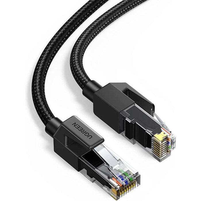 UGREEN Cat 6 U/UTP Lan Flat Cable 3m (Black) - 50175