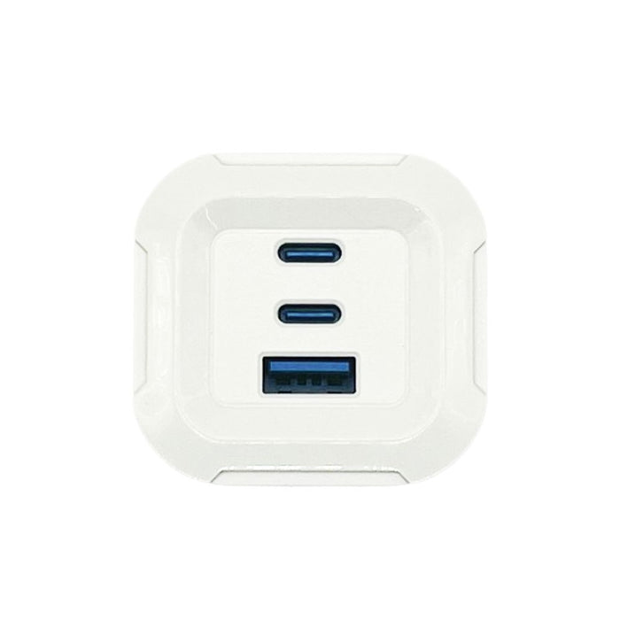 STW 65W Foldable Wall Charger 3-Ports
