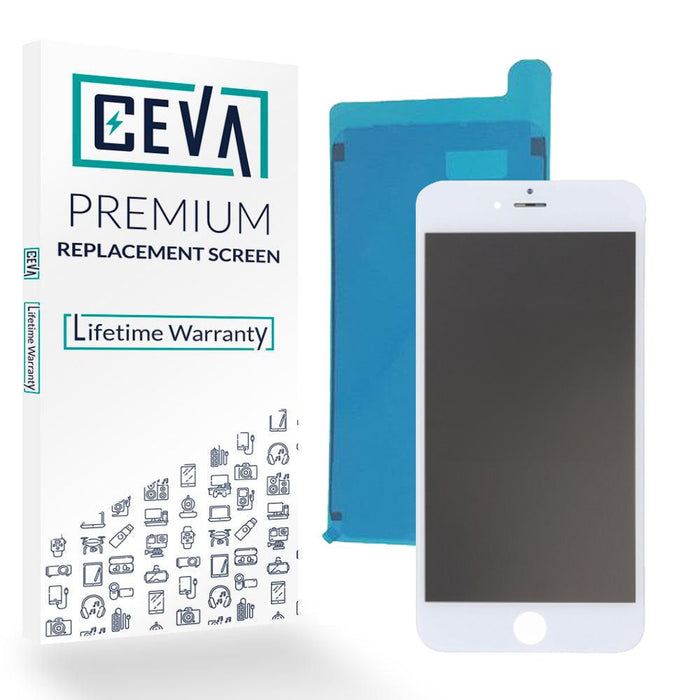 For Apple iPhone 6 Replacement In-Cell LCD Screen (White) - CEVA Premium