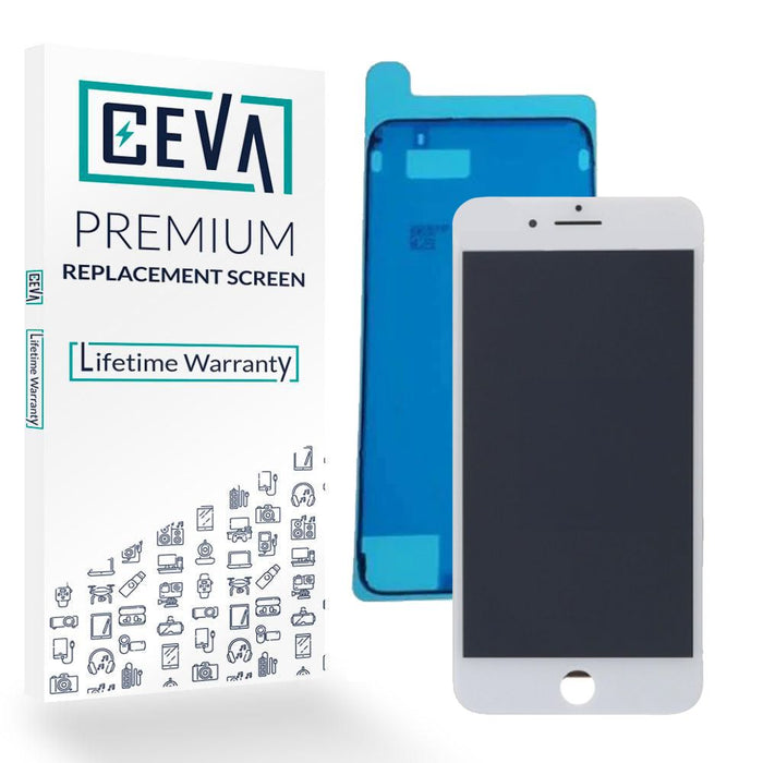 For Apple iPhone 7 Plus Replacement In-Cell LCD Screen (White) - CEVA Premium