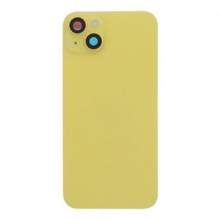 For Apple iPhone 14 Plus Replacement Back Glass Including Small Parts (Yellow)