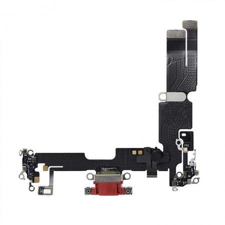 For Apple iPhone 14 Plus Replacement Charging Port Flex Cable With Microphone (Product Red)
