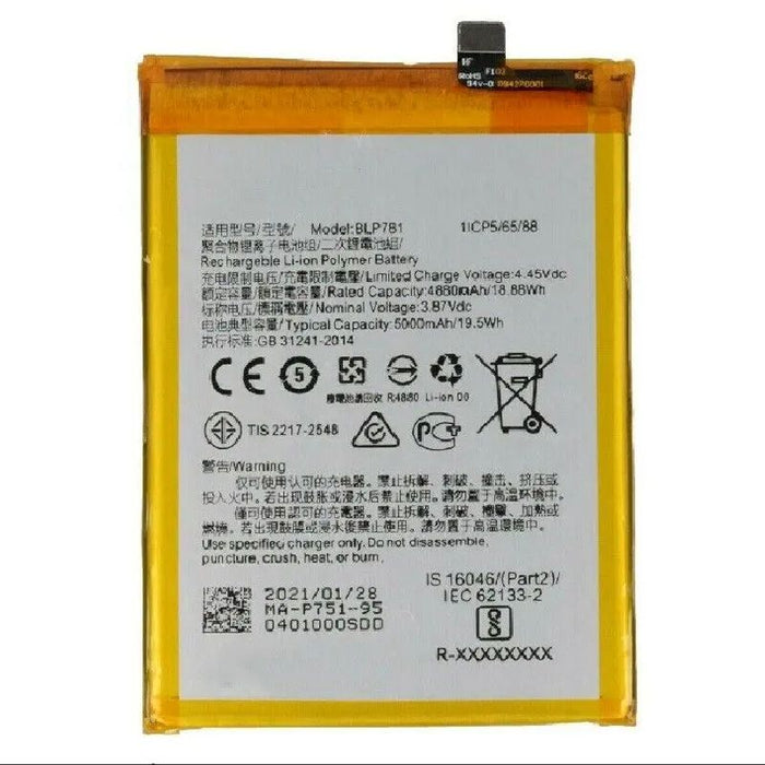 For Oppo A72 / A72 5G Replacement Battery 5000 mAh