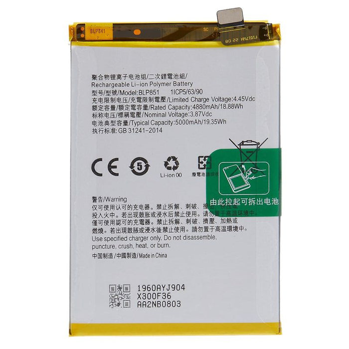 For Oppo A95 Replacement Battery 5000 mAh