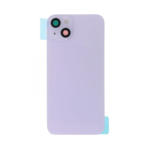 For Apple iPhone 14 Plus Replacement Back Glass Including Small Parts (Purple)