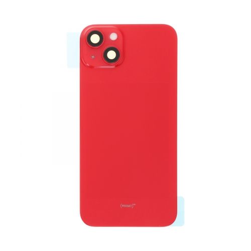 For Apple iPhone 14 Plus Replacement Back Glass Including Small Parts (Red)