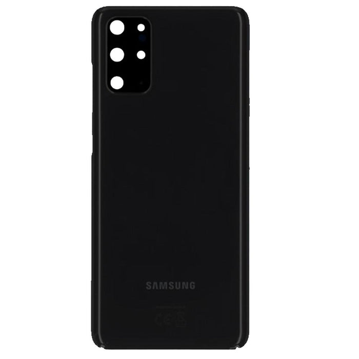For Samsung Galaxy S20 Replacement Rear Battery Cover Including Lens with Adhesive (Cosmic Black)