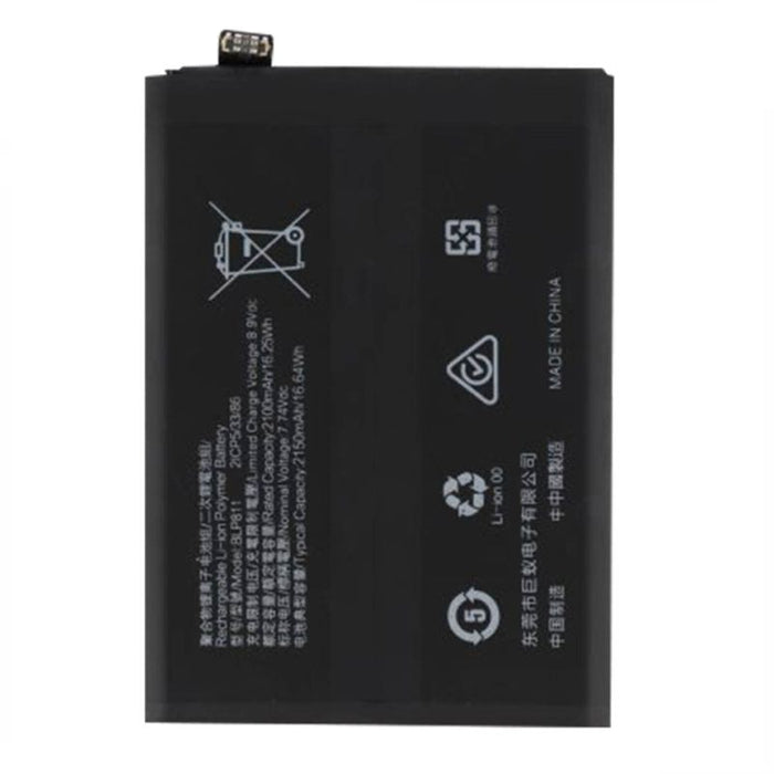 For Oppo Find X3 Lite / Reno5 5G / Reno 5 K Replacement Battery 2150 mAh