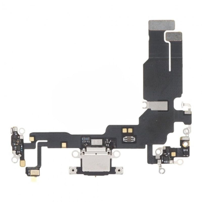For Apple iPhone 15 Replacement Charging Port Flex Cable (Black)