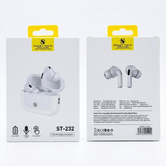 STW True Wireless Earbuds with Silicone Ear Tips