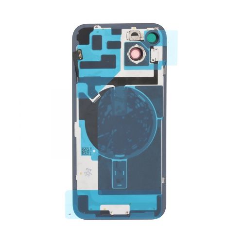 For Apple iPhone 14 Replacement Back Glass Including Small Parts (Black)