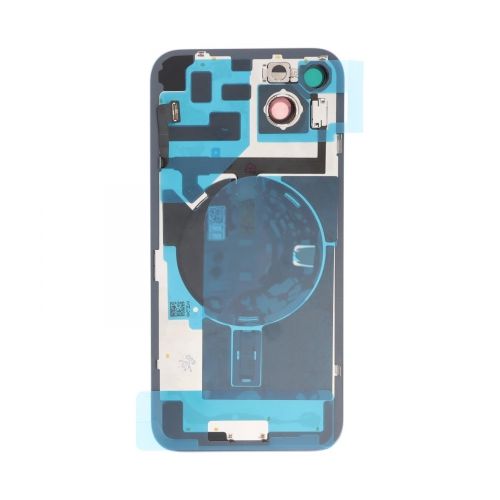 For Apple iPhone 14 Replacement Back Glass Including Small Parts (Blue)