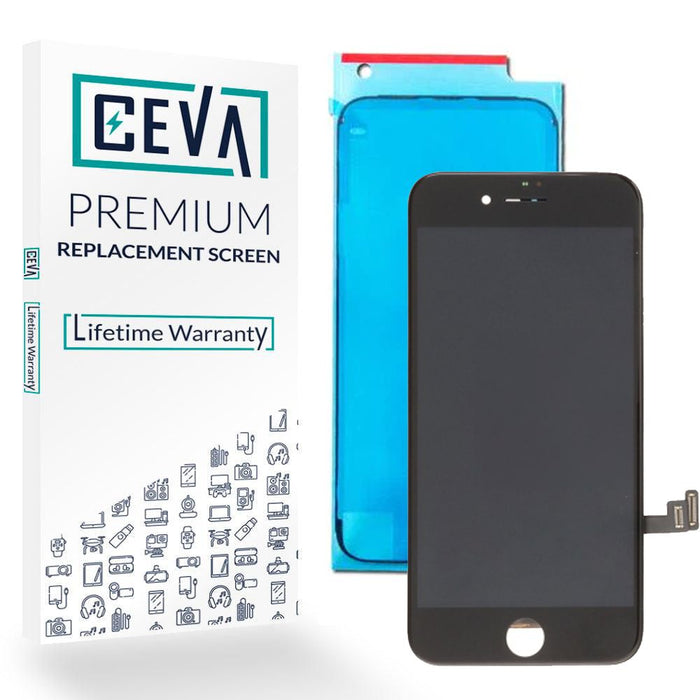 For Apple iPhone 8 / SE2 (2020) Replacement In-Cell LCD Screen (Black) - CEVA Premium (True Tone Compatible)