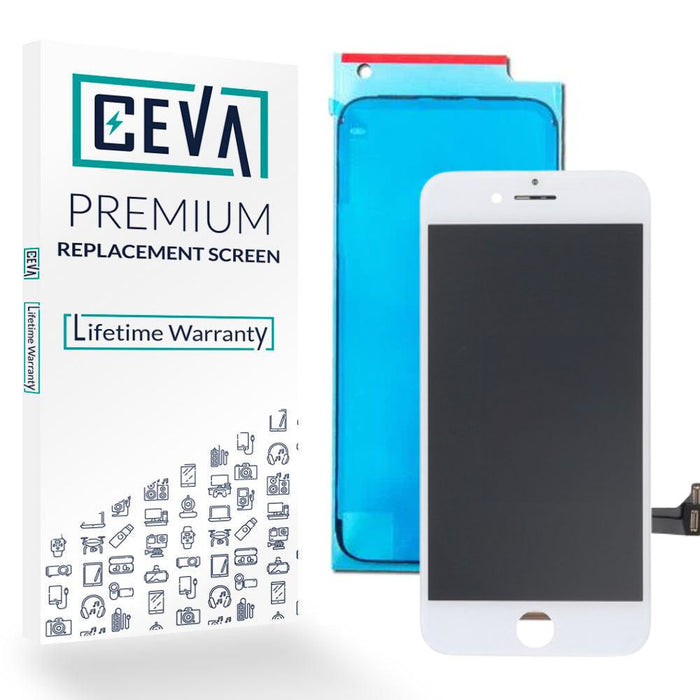 For Apple iPhone 8 / SE2 (2020) Replacement In-Cell LCD Screen (White) - CEVA Premium (True Tone Compatible)