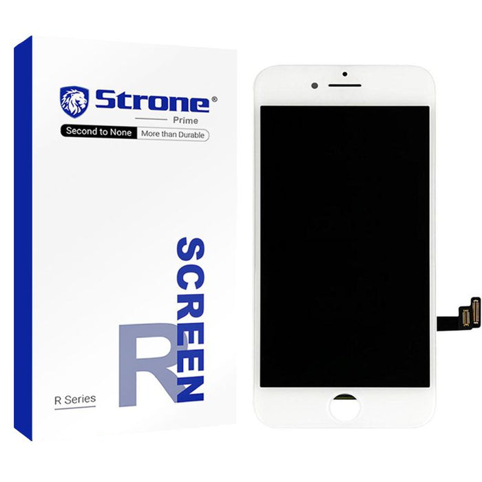 For Apple iPhone 8 Replacement In-Cell LCD Screen (White) - Strone Prime