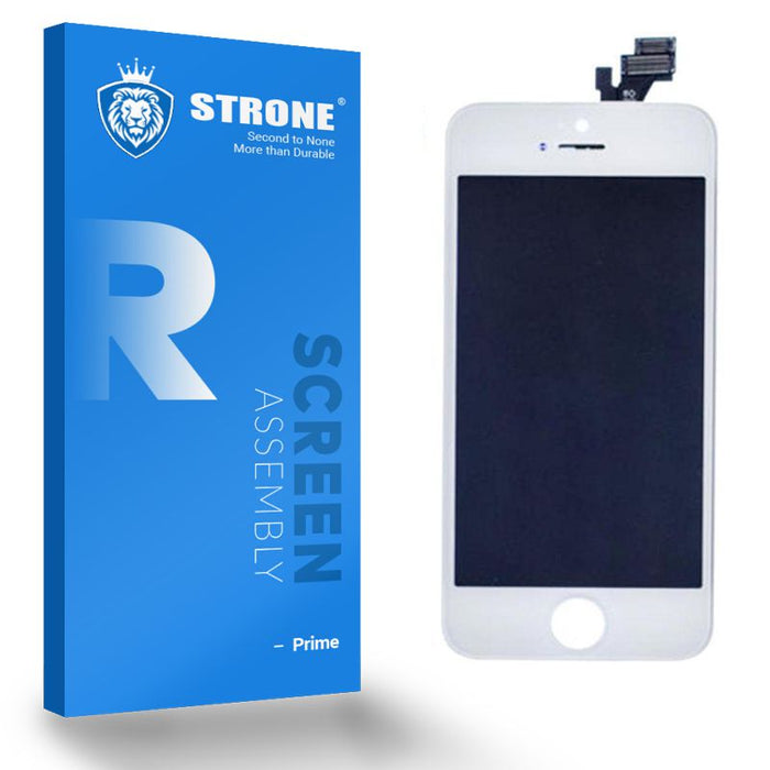 For Apple iPhone 5S / SE Replacement In-Cell LCD Screen (White) - Strone Prime