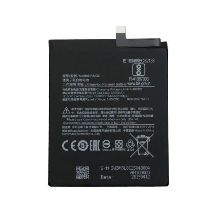 For Xiaomi Mi 9 Replacement Battery 3200 mAh