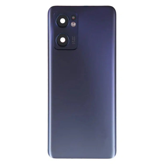 For Oppo Find X5 Lite Replacement Battery Cover With Camera Lens (Black)